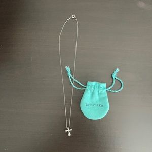 Tiffany & Co. cross necklace